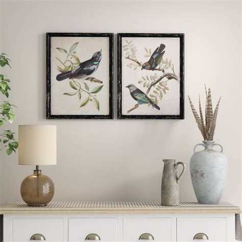 Bird Wall Art Framed - GESTUQZ