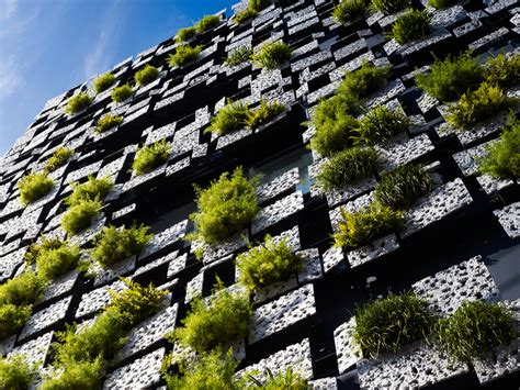 World of Architecture: Green Walls: Green Cast Facade by Kengo Kuma and Associates