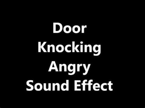 All Sound Effects: Door Knocking Angry Sound Effect download