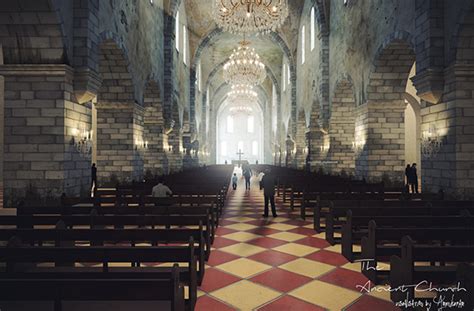 Chapel Interior on Behance