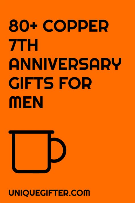 80+ Copper 7th Anniversary Gifts for Him - Unique Gifter