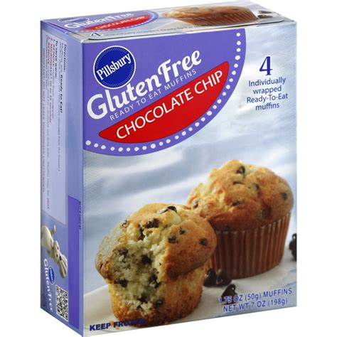 Pillsbury Muffins, Ready to Eat, Gluten Free, Chocolate Chip | Pastries ...