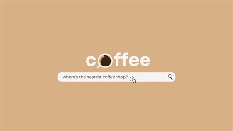 Coffee Desktop Background, Aesthetic Computer Background, Computer Wallpaper, Coffee Art Print ...