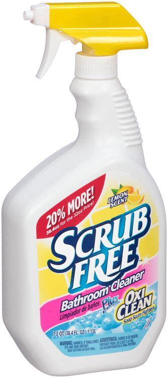 Scrub Free™ Bathroom Cleaner plus OxiClean™ Reviews 2020