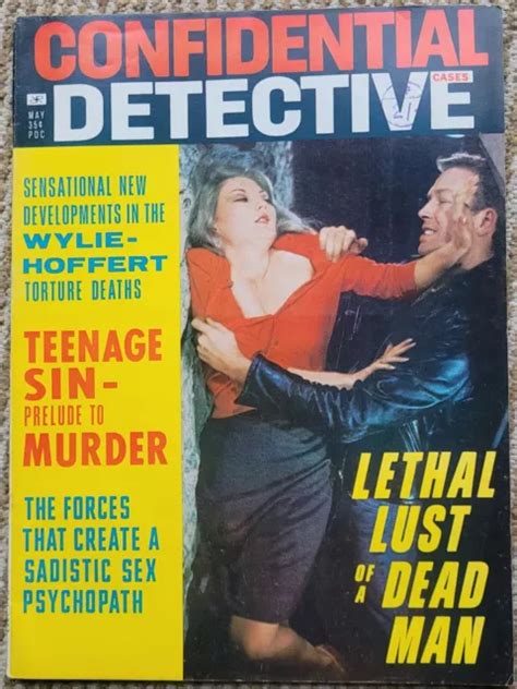 CONFIDENTIAL DETECTIVE CASES May 1966 - Vintage Police True Crime Magazine £1.70 - PicClick UK