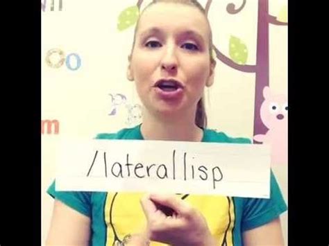 Lateral Lisp: What is it and how do you treat it? | Speech therapy activities, School speech ...