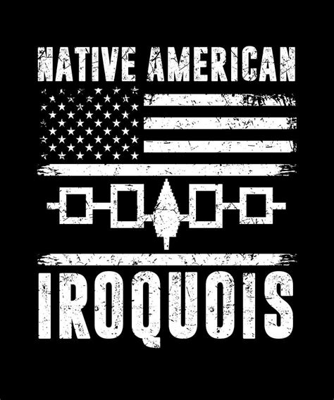 Native American Iroquois Flag Indian Tribe Digital Art by Florian Dold Art | Fine Art America