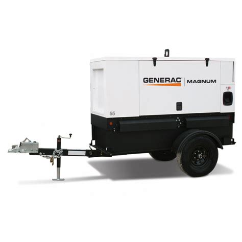 Generac Mobile Diesel Generator - MMG55DF4, 42-48 kW, 42-60 KVA, Single ...