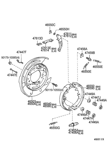 Toyota Tundra Parking Brake Diagram - diagramwirings