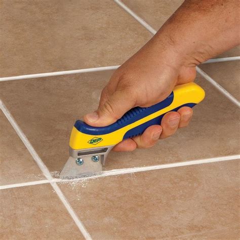 QEP Professional Handheld Grout Saw for Cleaning, Stripping and ...