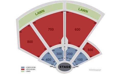 Aretha Franklin Amphitheater Seating Chart