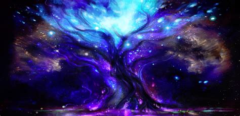 The Worlds of Yggdrasil - (With images) | Anime backgrounds wallpapers, Psychedelic art, Cool eyes