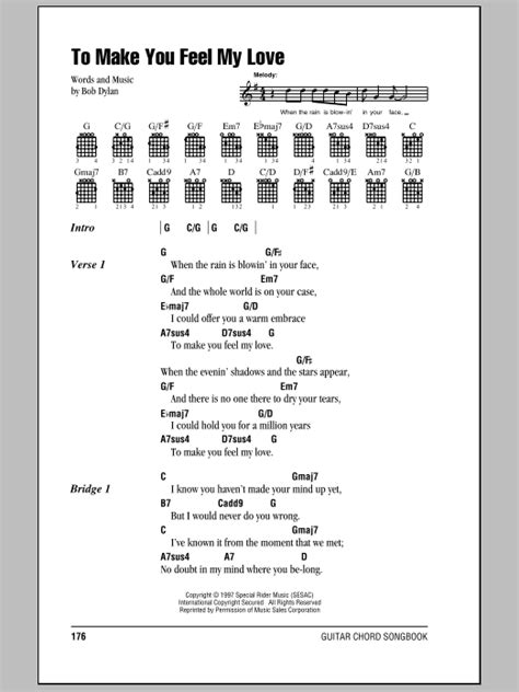 To Make You Feel My Love | Sheet Music Direct