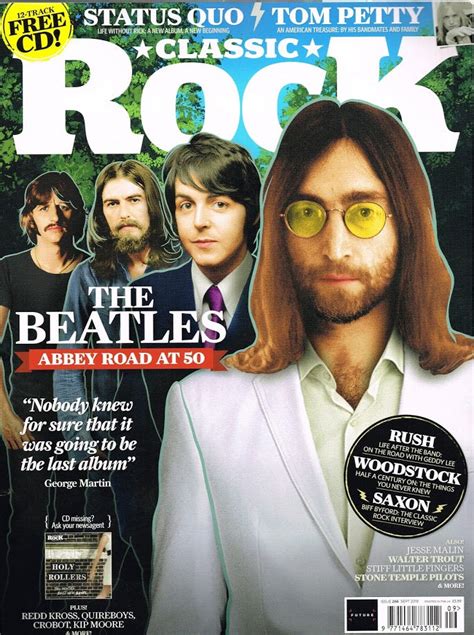 CLASSIC ROCK magazine Sept 2019 #266 The Beatles Abbey Road 50th anniv ...