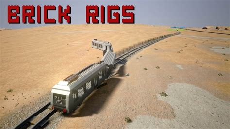 Brick Rigs #29 - Nueva actualización con trenes, nuevo mapa y más ...