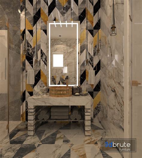 bathroom 3d model Buy Download 3dbrute