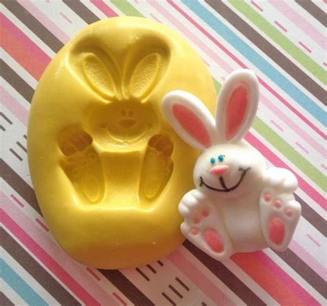 Easter BUNNY Silicone MOLD Bunny Mold Candy Easter Bunny