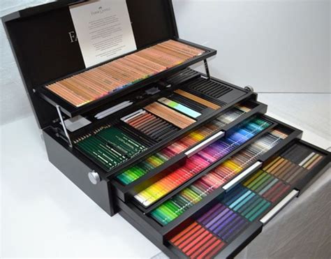 Faber-Castell 250th Anniversary-Limited Edition Art & Graphic Wood Case Set | Faber castell ...