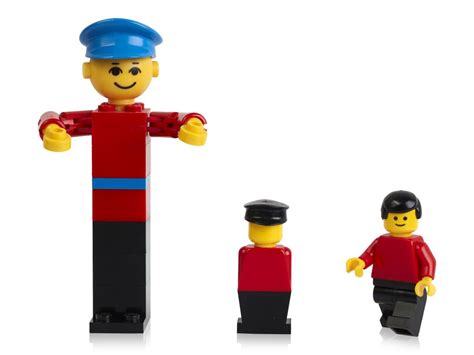 LEGO building figure from 1974, stage extra from 1975 and minifigure from 1978 - The Brothers ...