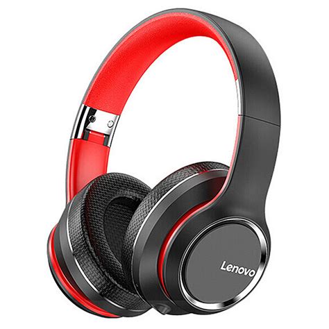 Lenovo HD200 bluetooth Earphone Over-ear Foldable Computer Wireless Headphones Noise ...