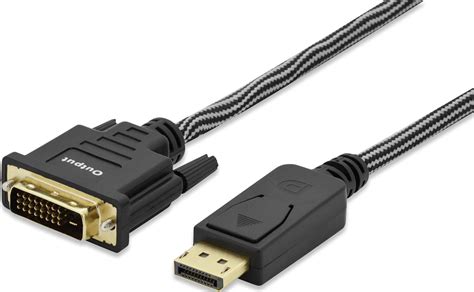 LINDY DisplayPort / DVI Cable 3.00 m Black [1x DisplayPort plug - 1x ...