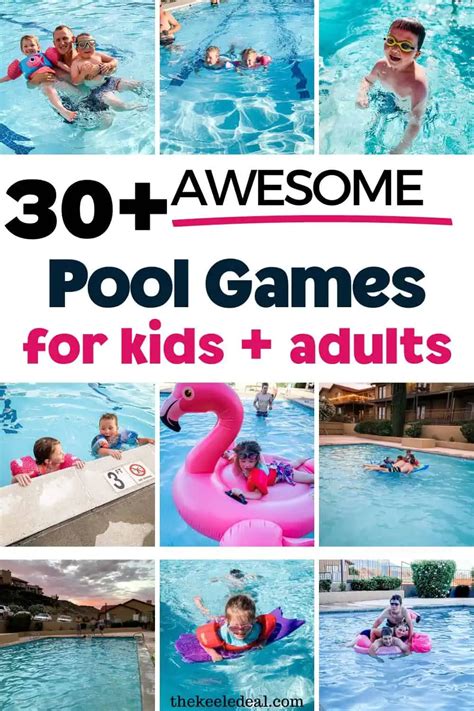 The Best Fun Swimming Pool Games For Kids - The Keele Deal