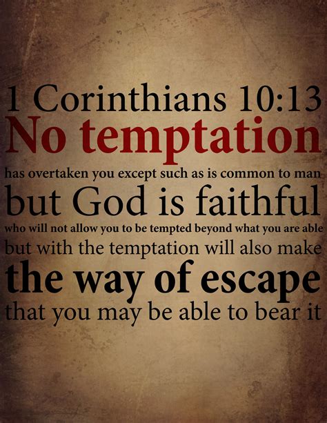 No temptation greater than what we can bear. | Verses about temptation ...