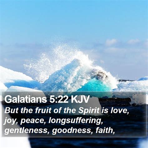 Galatians 5:22 KJV Bible Verse Images