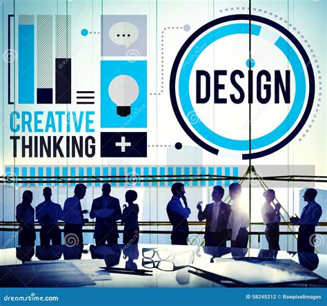 Design Creativity Thinking Ideas Designer Concept Stock Photo - Image ...