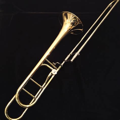 K.Custom Artist F-Rotor Trombone, Gold Brass Bell, Open Wrap