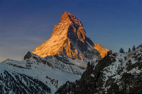 Matterhorn at sunrise, Zermatt, Switzerland Photograph by Stefano Politi Markovina - Fine Art ...