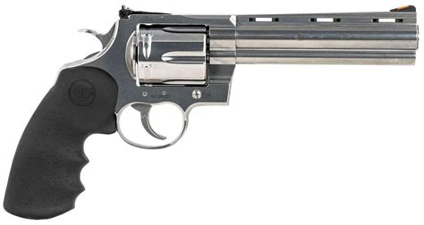 Colt Anaconda .44 Magnum Revolver 6" Barrel 6 Rounds Hogue Rubber Grips ...