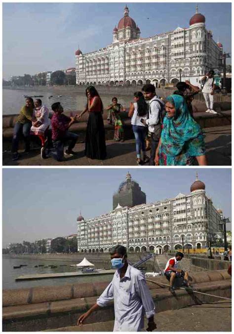 India under lockdown: Before and after photos of tourist spots | India News News - The Indian ...