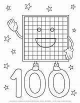 Printable 100 Coloring Page  Prntblconcejomunicipaldechinugovco sketch template