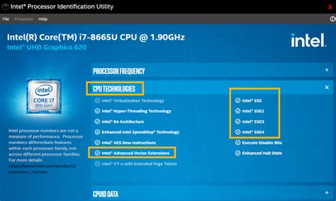 How Do I Know Which Intel® Instruction Set Extensions Technology...