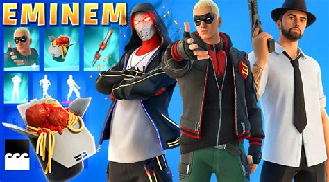 Preview of All Eminem Skins, Cosmetics and Gear in Fortnite | Eminem.Pro - the biggest and most ...