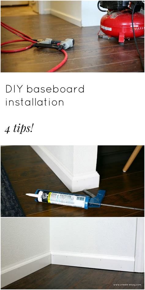 DIY baseboard installation: 4 things I've learned | Diy baseboards, How ...