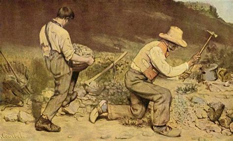 The Stone Breakers, 1849 - Gustave Courbet - WikiArt.org