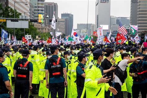 510 cases in South Korea have been linked to last month's anti-government protests