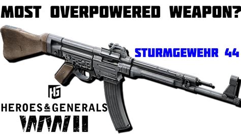 Sturmgewehr 44 Review- BEST GUN IN THE GAME?! (Heroes & Generals) - YouTube