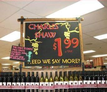 Trader Joe's List: Charles Shaw