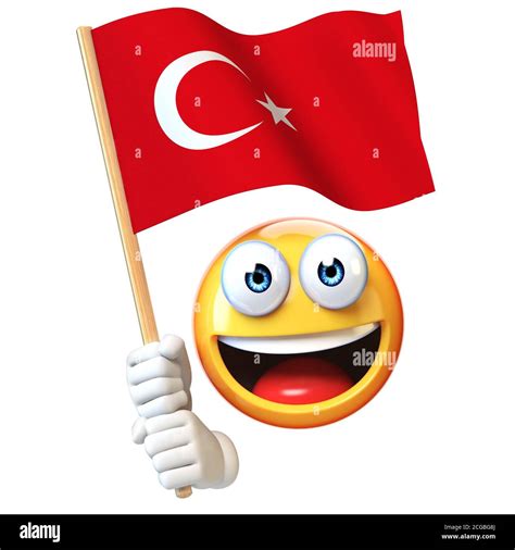 Turkey flag emoji Cut Out Stock Images & Pictures - Alamy