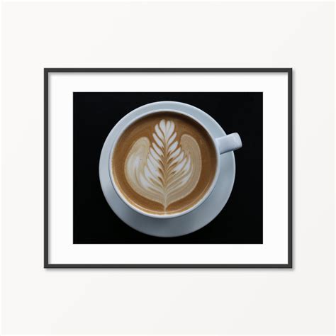 Latte Art Digital Download. Coffee Photography. Printable Art. Coffee ...