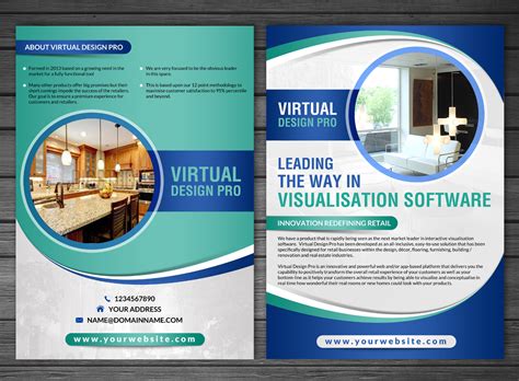 Serious, Professional, Software Brochure Design for a Company by debdesign | Design #5366530