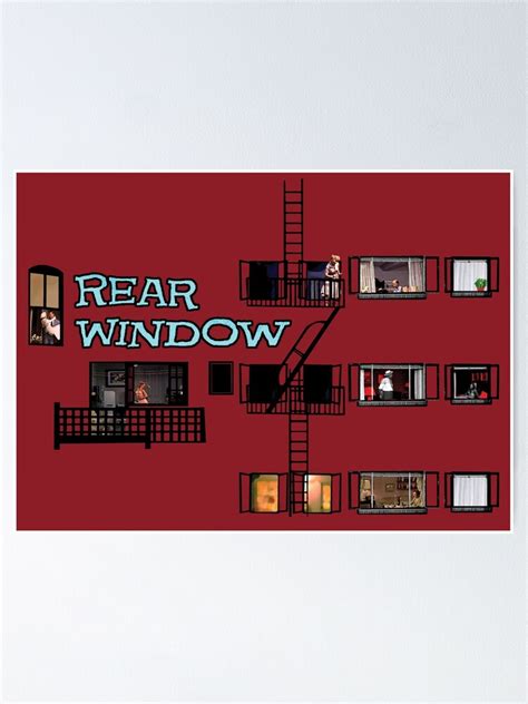 "Rear Window" Poster for Sale by OmerNaor316 | Redbubble