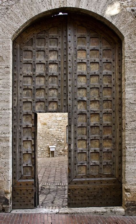 door within a door. This is an example of the Bible's reference of 'It is easier for a camel to ...