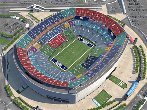 Metlife Seating Diagram Metlife Stadium Seating Chart - vrogue.co