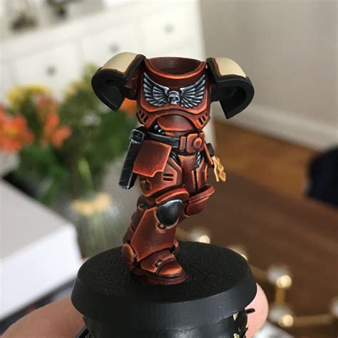 How to paint Primaris Space Marines Blood Ravens chapter