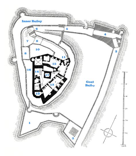 Great Castles - The Marksburg Floor Plan