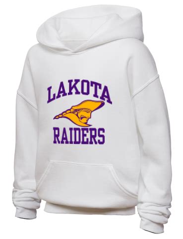 Lakota Senior High School Raiders JERZEES Youth Hooded Sweatshirt ...